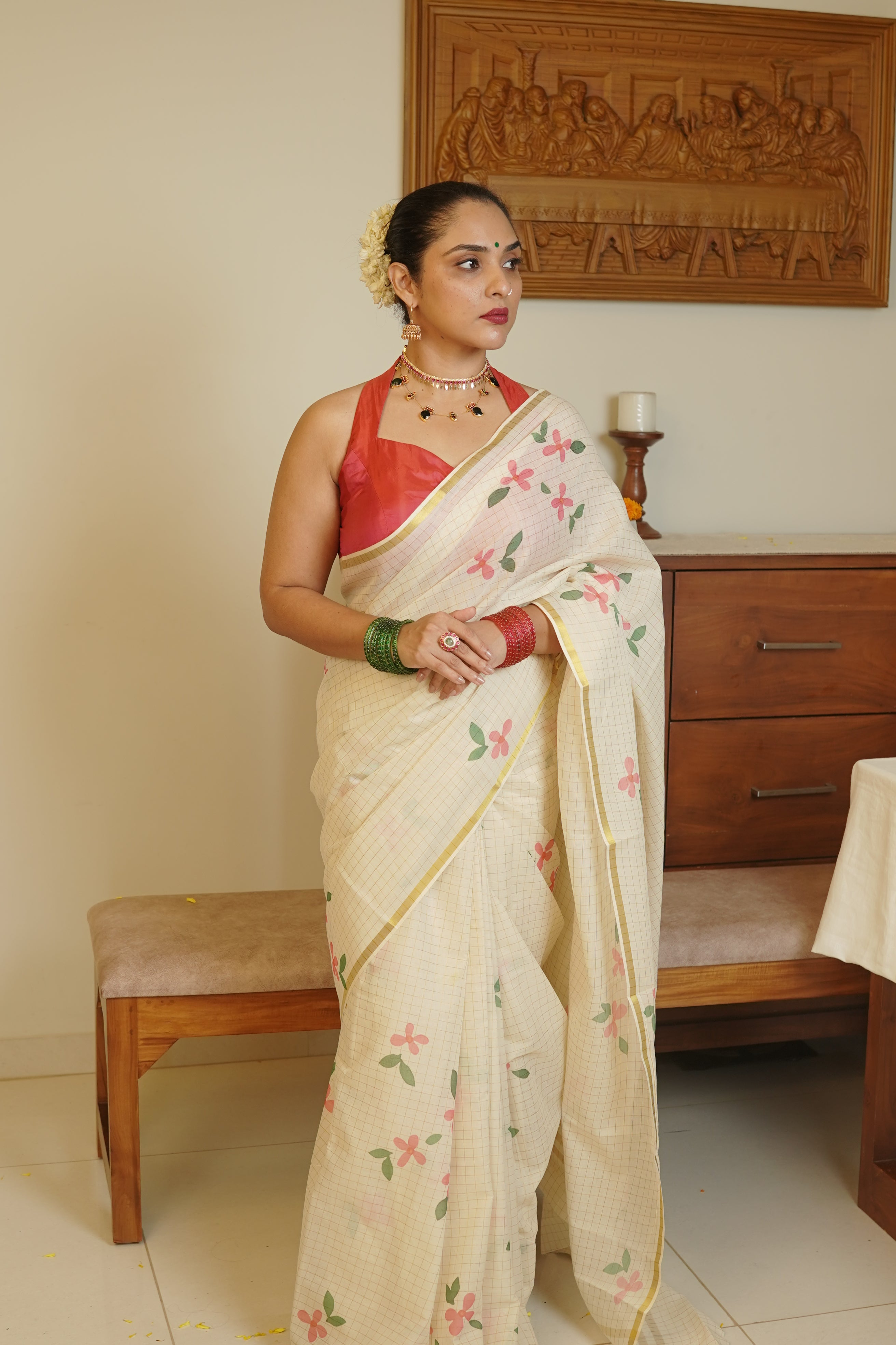 Kerala Soft Cotton With Digital Print