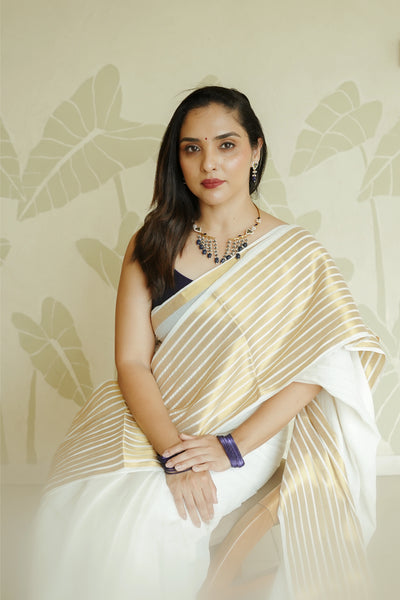 Mulcotton With Gold Stripes