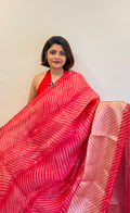 PURE SILK ORGANZA WITH AARASHI DYE